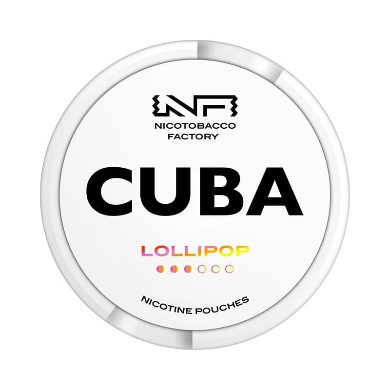CUBA WHITE Lollipop CUBA WHITE Lollipop
