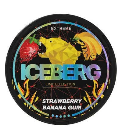 Iceberg Strawberry Banana Gum