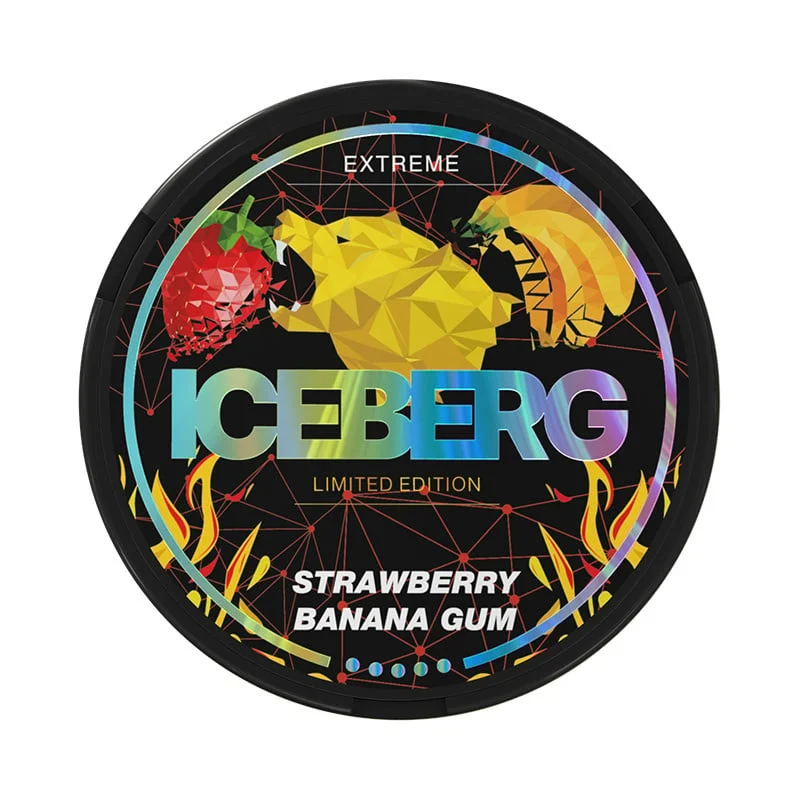 Iceberg Strawberry Banana Gum Iceberg Strawberry Banana Gum