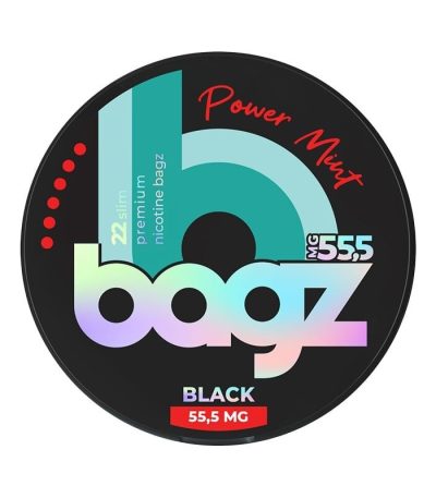 BAGZ Power Mint Black