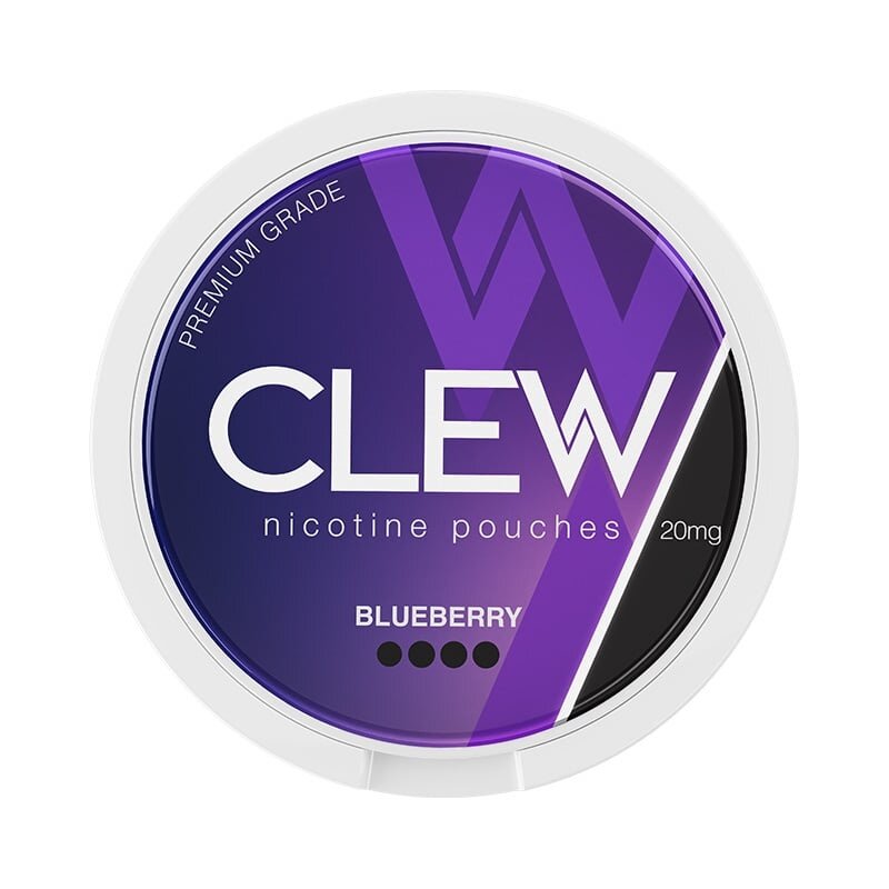 CLEW Blueberry Extra Strong | 20MG Nicotine Pouch CLEW Blueberry Extra Strong | 20MG Nicotine Pouch