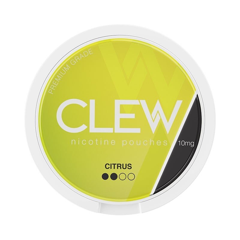CLEW Citrus Medium | 10MG Nicotine Pouch CLEW Citrus Medium | 10MG Nicotine Pouch