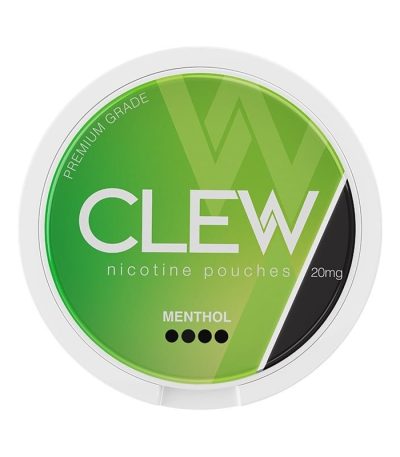 CLEW Menthol Extra Strong | 20MG Nicotine Pouch