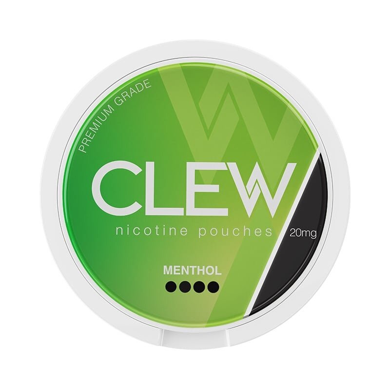 CLEW Menthol Extra Strong | 20MG Nicotine Pouch CLEW Menthol Extra Strong | 20MG Nicotine Pouch