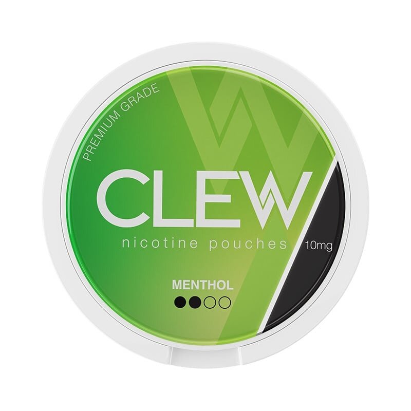 CLEW Menthol Medium | 10MG Nicotine Pouch CLEW Menthol Medium | 10MG Nicotine Pouch