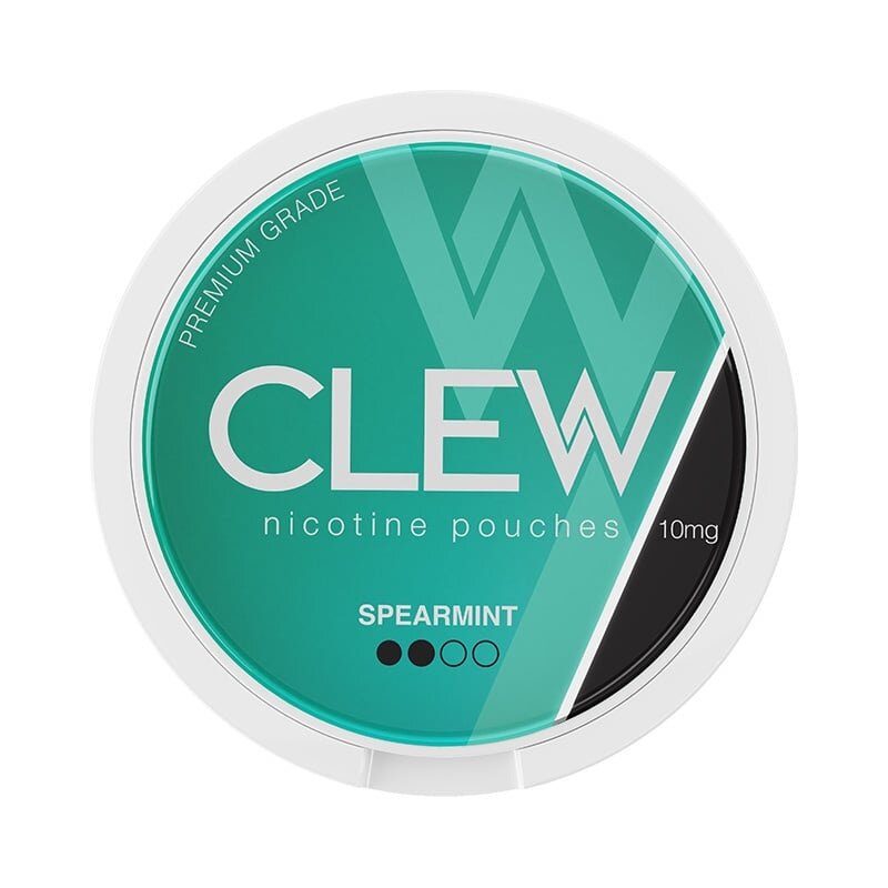 CLEW Spearmint Medium | 10MG Nicotine Pouch CLEW Spearmint Medium | 10MG Nicotine Pouch