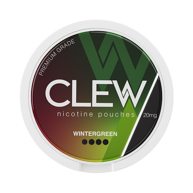 CLEW Wintergreen Extra Strong | 20MG Nicotine Pouch CLEW Wintergreen Extra Strong | 20MG Nicotine Pouch