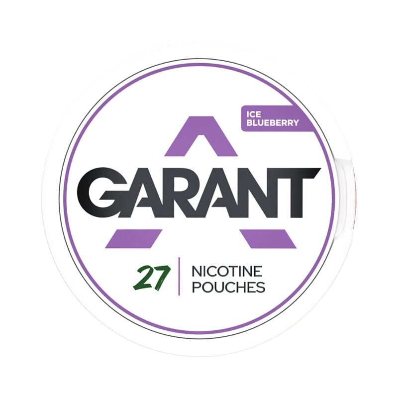 GARANT Ice Blueberry Medium | Nicotinezakje GARANT Ice Blueberry Medium | Nicotinezakje