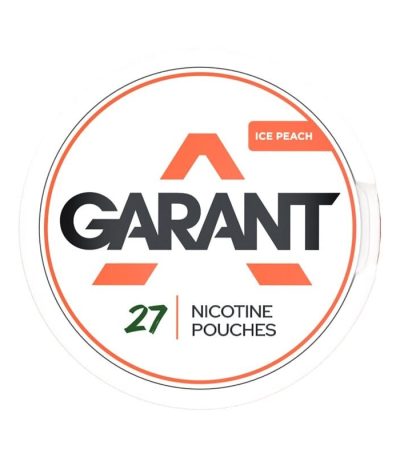 GARANT Ice Peach Medium | Nicotinezakje