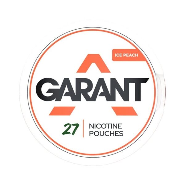 GARANT Ice Peach Medium | Nicotinezakje
