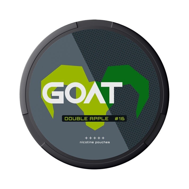 GOAT Double Apple Strong Nicotine Zakjes GOAT Double Apple Strong Nicotine Zakjes