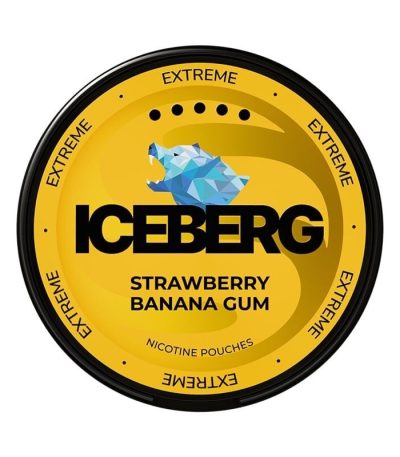 ICEBERG Extreme Strawberry Banana Gum
