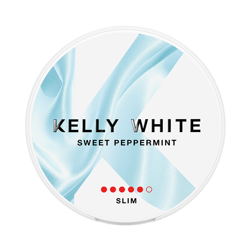 KELLY WHITE Sweet Peppermint Extra Strong Slim KELLY WHITE Sweet Peppermint Extra Strong Slim