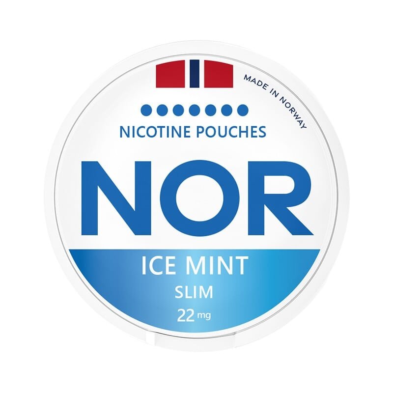 NOR Ice Mint Slim nicotinezakjes kopen online NOR Ice Mint Slim nicotinezakjes kopen online