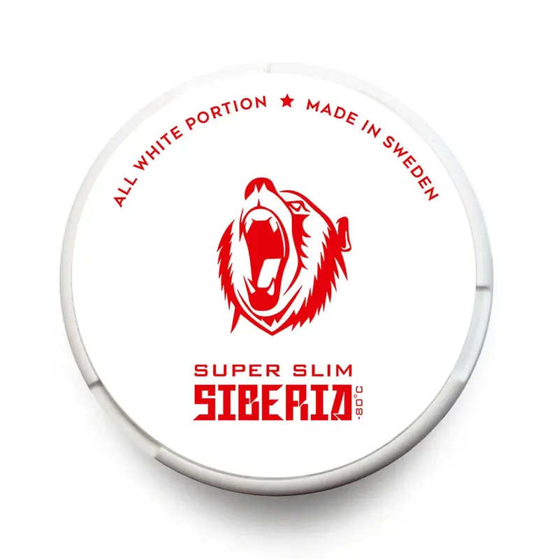 Siberia -80 ℃ All White Super Slim Nicotine Siberia -80 ℃ All White Super Slim Nicotine