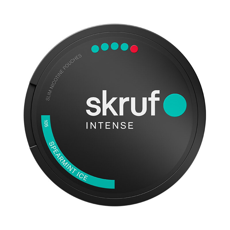 SKRUF Intense No.105 Spearmint Ice Ultra Strong SKRUF Intense No.105 Spearmint Ice Ultra Strong