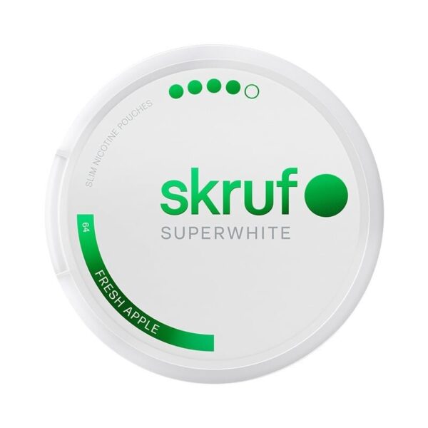 SKRUF Superwhite No.64 Fresh Apple Extra Strong