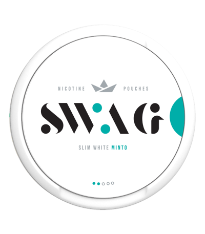 SWAG Minto Medium – Nicotinezakjes met Mintsmaak en Medium Sterkte