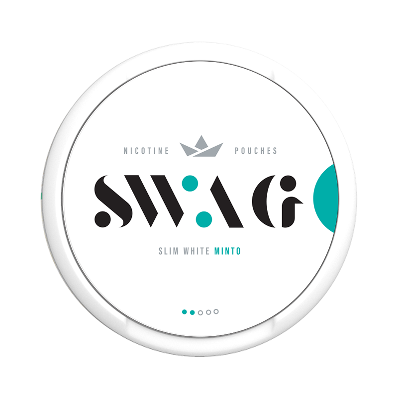SWAG Minto Medium – Nicotinezakjes met Mintsmaak en Medium Sterkte SWAG Minto Medium – Nicotinezakjes met Mintsmaak en Medium Sterkte