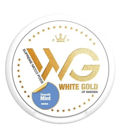 WHITE GOLD Smooth Mint Strong – Sterke, Zachte Nicotinezakjes van Hoge Kwaliteit
