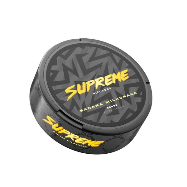 Supreme Banana Milkshake nikotínové vrecúška