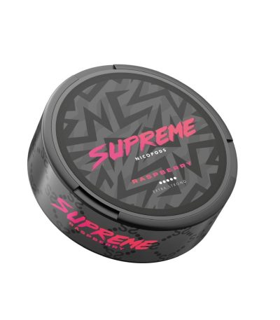 Supreme Raspberry nikotínové vrecúška