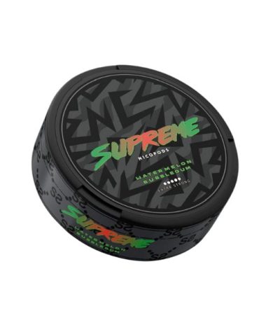 Supreme Watermelon Bubblegum nikotínové vrecúška