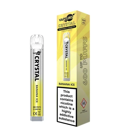 Vapeurs Crystal Banana Ice 600