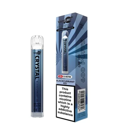 Vapeurs Crystal Blackcurrant Ice 600