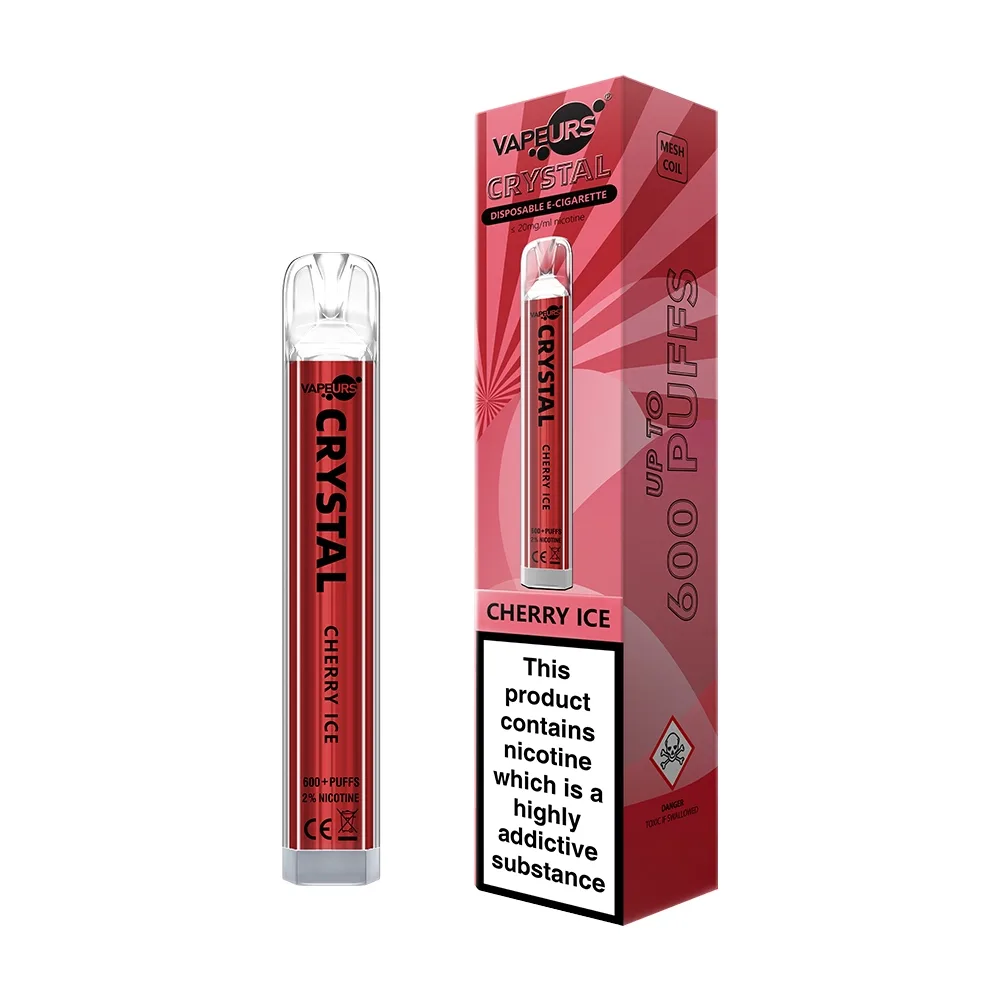 Vapeurs Crystal Cherry Ice 600 Vapeurs Crystal Cherry Ice 600