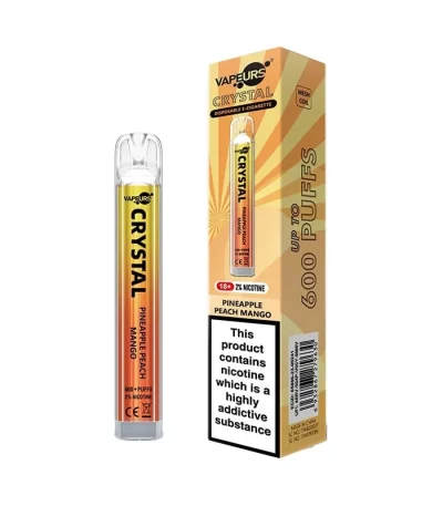 Vapeurs Crystal Pineapple Peach Mango 600