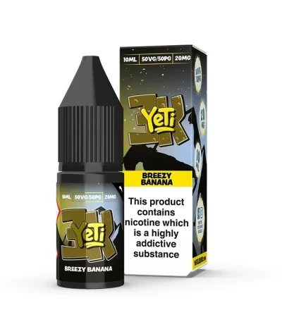 Yeti Breezy Banana 10 ml 20 mg