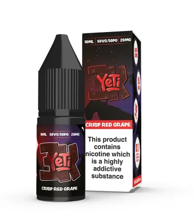 Yeti Crisp Red Grape 10 ml 20 mg
