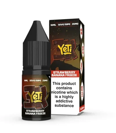 Yeti Strawberry Banana Freeze 10 ml 20 mg