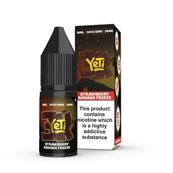 Yeti Strawberry Banana Freeze 10 ml 20 mg